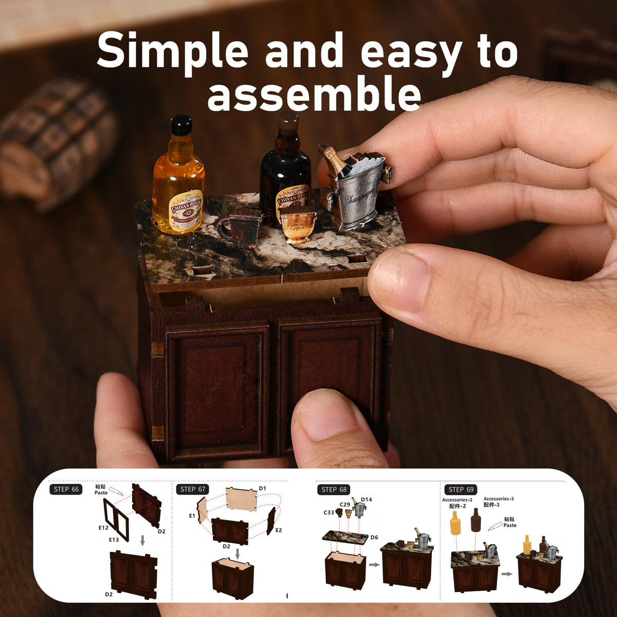 ANTREATU warm windows glow creates nostalgic atmosphere ideal for display.