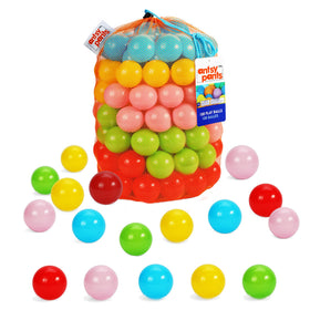 Antsy Pants Ball Pit Balls in vibrant colors for sensory play and color recognition.