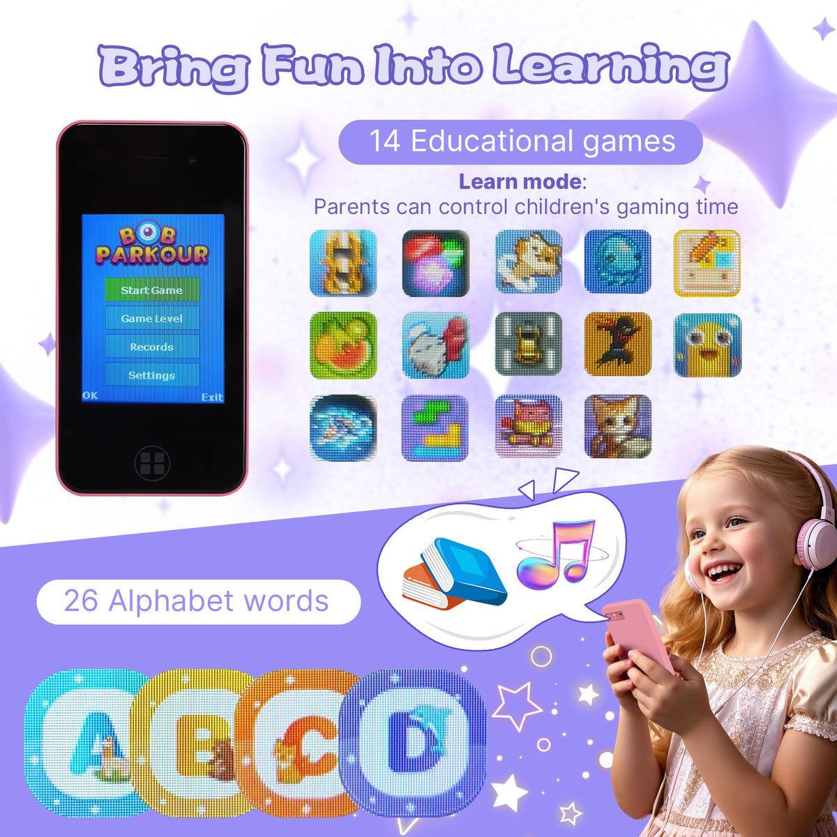 ANTUMKDS Kids Smart Phone is a gift-ready option for birthdays and holidays.