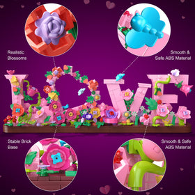 Anvure 791-piece set supports collaborative play for kids and adults.