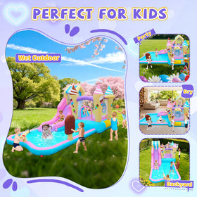 Anypool basketball hoop adds friendly competition for energetic afternoons.