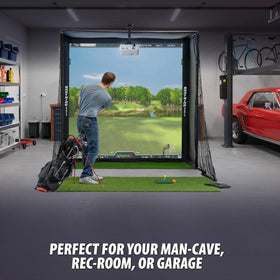Anything Sports 4K impact screen close-up showing crisp visuals and frame fit.