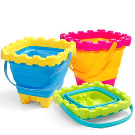 Anzmtosn BPA-free durable plastic bucket safe for kids