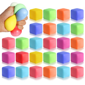 anztqiuu 40-pack stress cubes in bright colors for focus and calm