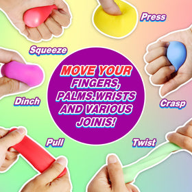 anztqiuu colorful stress cubes collection boosts sensory engagement