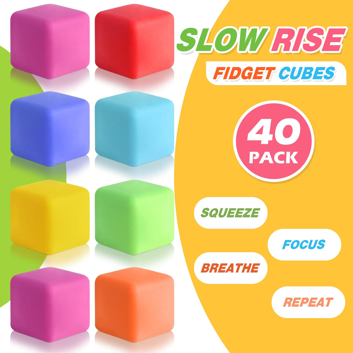 anztqiuu stress cube pull-and-stretch aids calm focus
