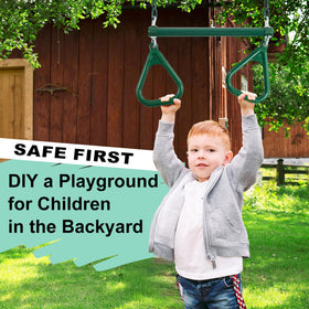 AOBOTE backyard setup idea for family fitness and play