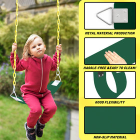 AOBOTE swing design suits both kids and adults to enjoy.
