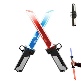 AOCQM Weapons dual-blade sword with reversible hilt, perfect for cosplay and photo content.