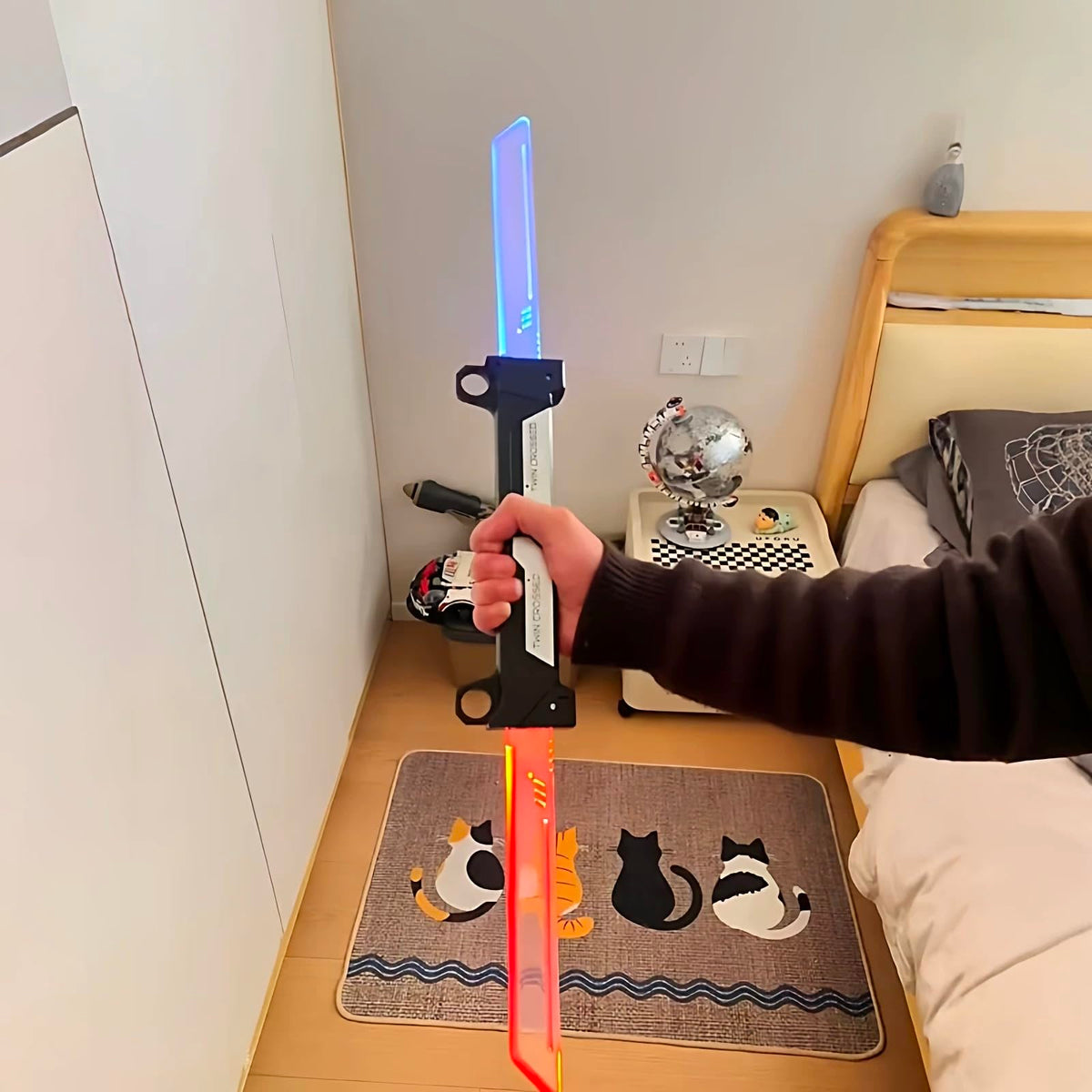 AOCQM weapons sword is safe for ages 14+ and ideal for parties.