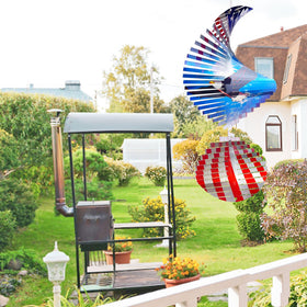 Aoedelyart Garden Spinner 15inch – easy hanging and year-round outdoor use.