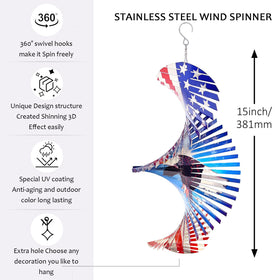 Aoedelyart Independence Day Decor Eagle – ideal for patriotic celebrations outdoors.