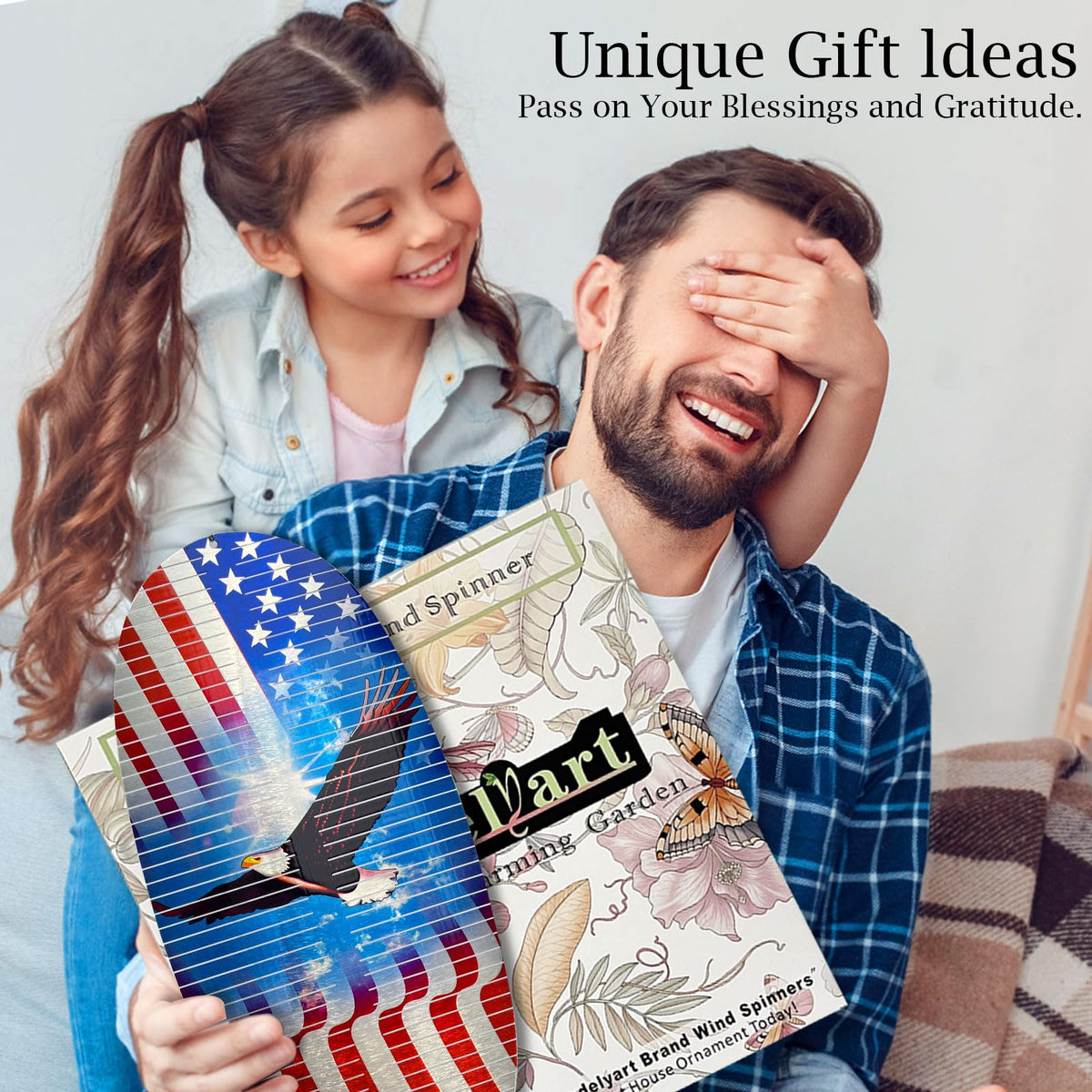 Aoedelyart Patriotic Decor Eagle – 3D kinetic design enhances yard decor.