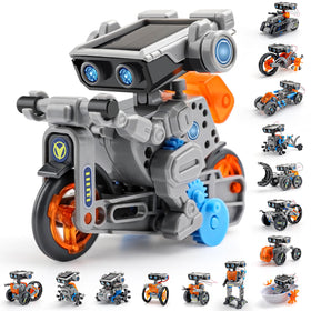 AoHu Solar Robot chassis assembly for hands-on learning.