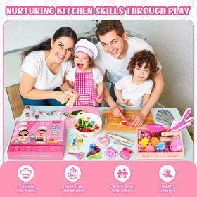 Aojieni kids safe knives with ergonomic handles designed for confident cutting.