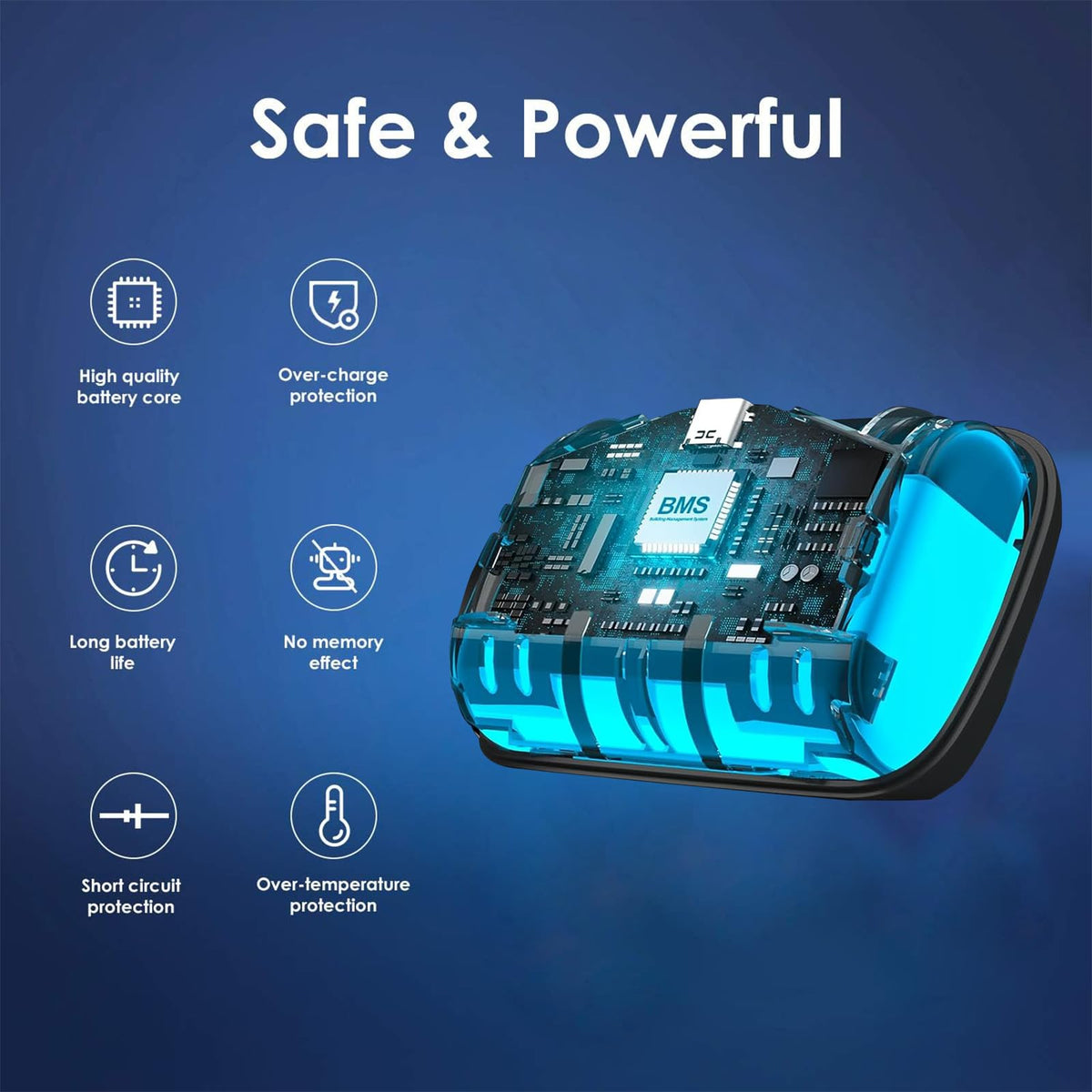 Aokcsha BOBOVR B100 12000mAh cable accessory enables quick recharge