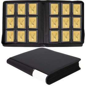 Aokna Toploader Binder with 360-card capacity keeps 3x4 cards organized and secure