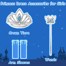Crown tiara accessory to complete the Aolliya princess look