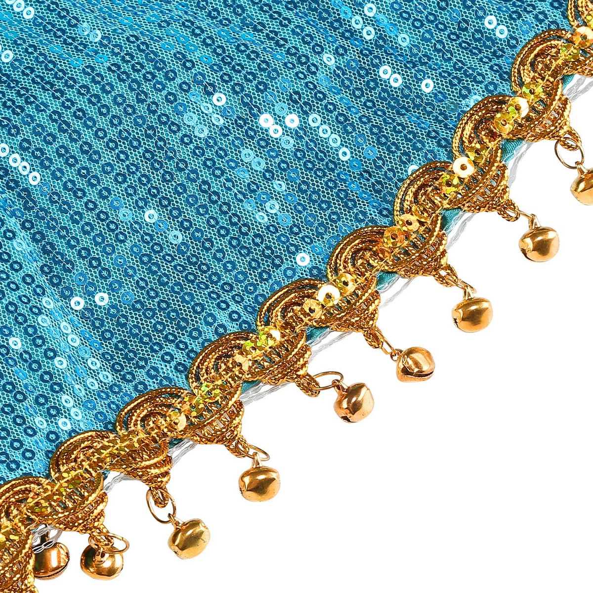 Aolliya Princess Costume sequin bodice shines with festive flair.
