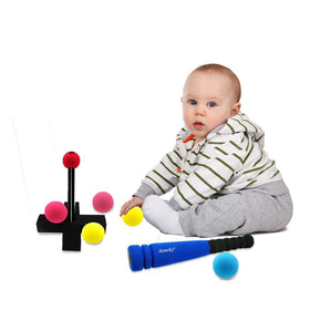 Aoneky bright foam balls enhance hand-eye coordination exploration.