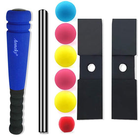 Aoneky foam balls are bright and lightweight for easy batting.