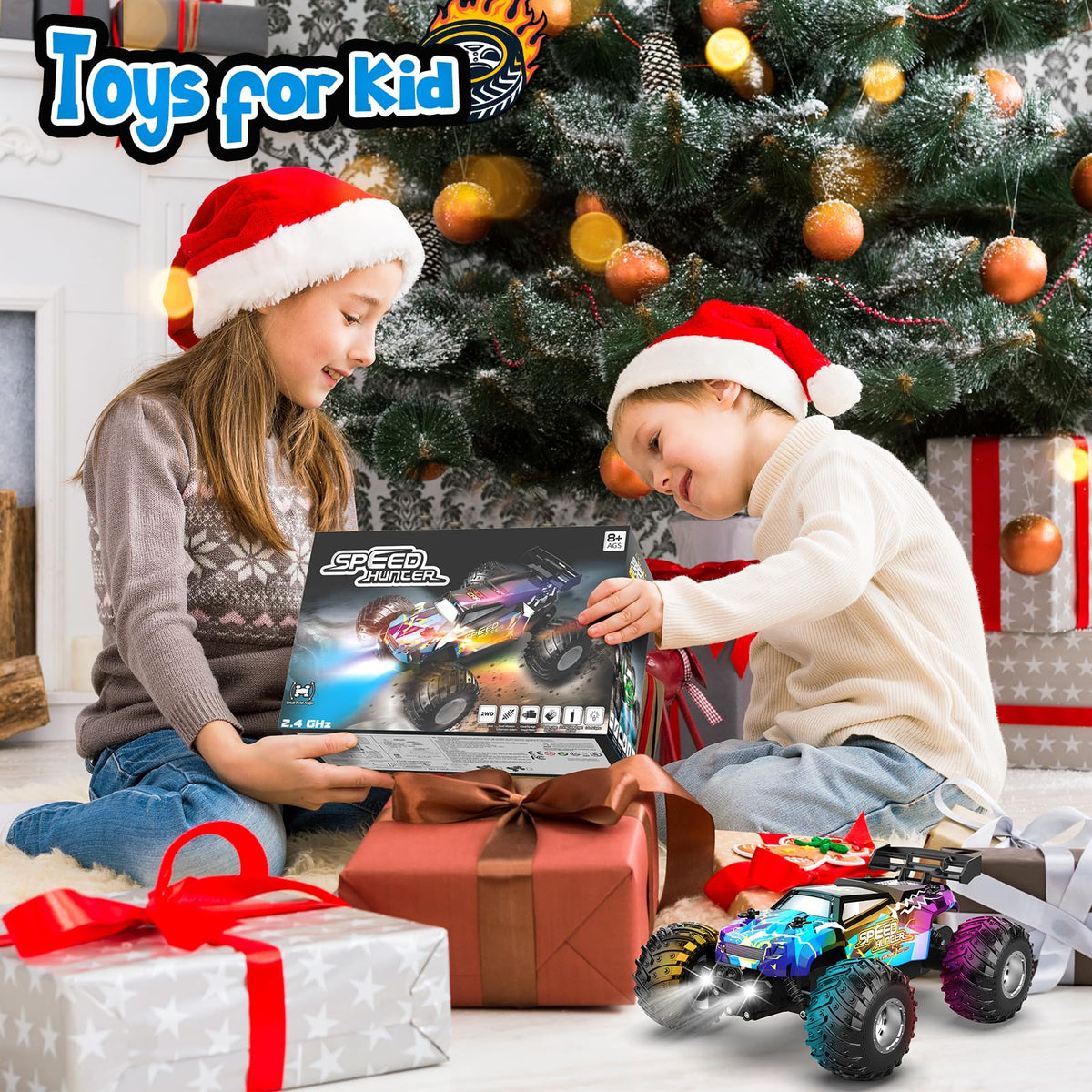 Two rechargeable batteries deliver up to 50 minutes of play per session.