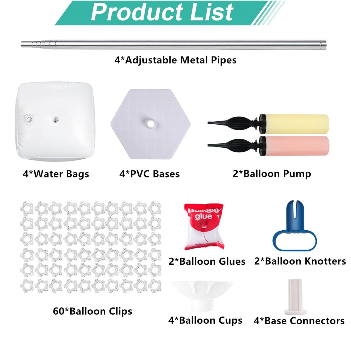 AooeDomi water bags boost stability during windy events or busy celebrations.