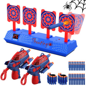 Aooess Spider shooting target with foam dart blaster for kids' play