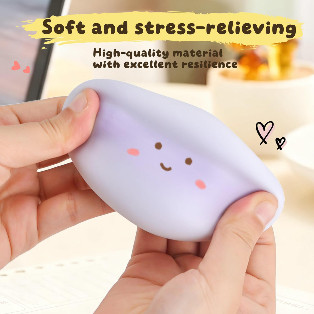 AOONTYEN anxiety-relief stress ball with unique texture for focus