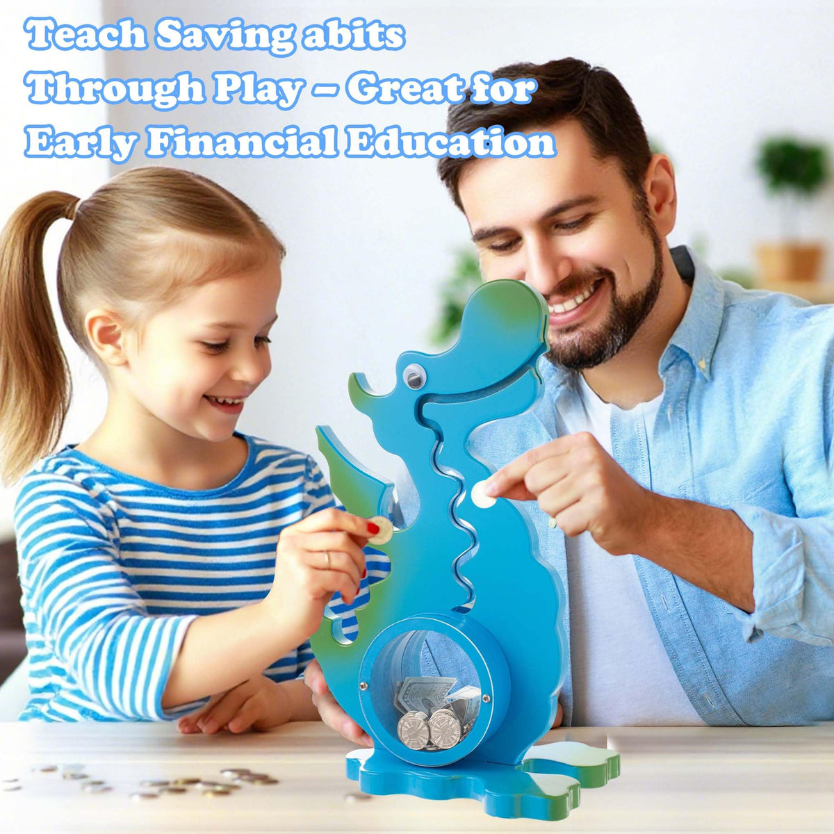 AORCMITN dinosaur piggy bank ideal as a birthday or holiday gift