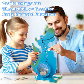 AORCMITN dinosaur piggy bank ideal as a birthday or holiday gift
