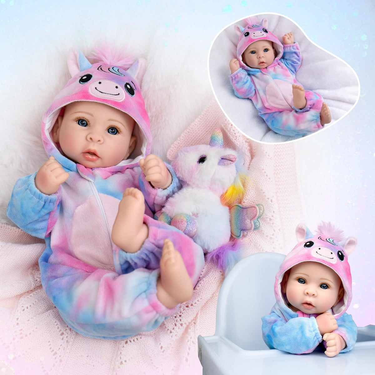 Aori 17-inch hug-friendly design with cloth limbs for easy carrying.