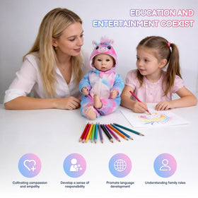 Aori 17-inch doll with outfit and essential accessories for imaginative play.
