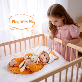 Aori premium hybrid materials blend vinyl with cotton for lifelike softness.