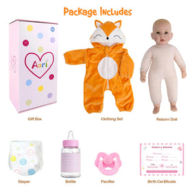 Aori Ready-to-Gift Premium Set includes outfit and accessories for gifting.