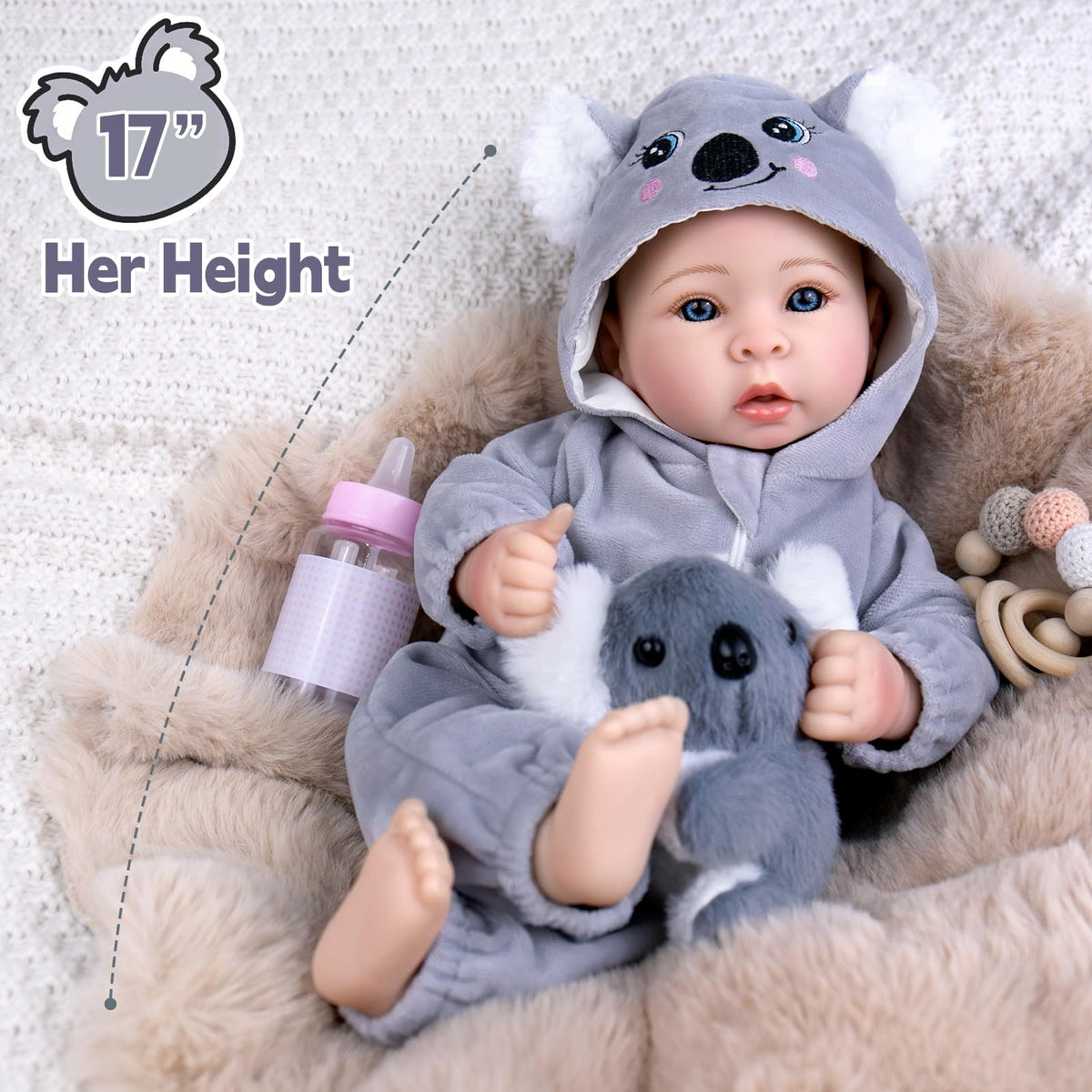 Aori Boy doll made with skin friendly materials for safe play