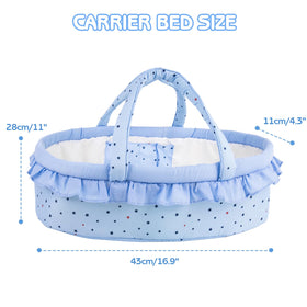 Aori 7-piece set supports interactive doll care adventures.