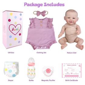 Aori birth certificate card and gift box enhance gifting moments.
