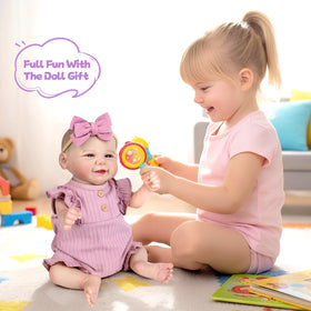 Aori poseable soft vinyl limbs allow natural, easy posing.
