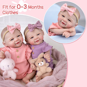 Aori reborn doll accessories include outfit to boost creative play