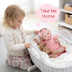 Aori lifelike newborn 20-inch doll for true-to-size nurturing play