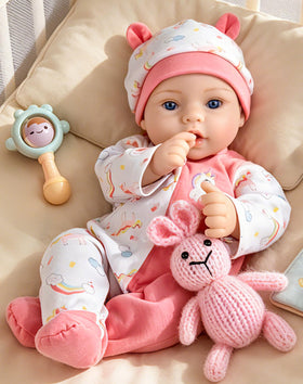 Aori Reborn Baby Doll 18in with lifelike features for nurturing play