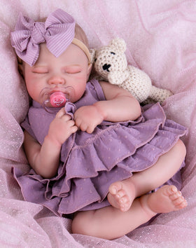 Aori Reborn 20-inch doll with lifelike features ready for nurturing play