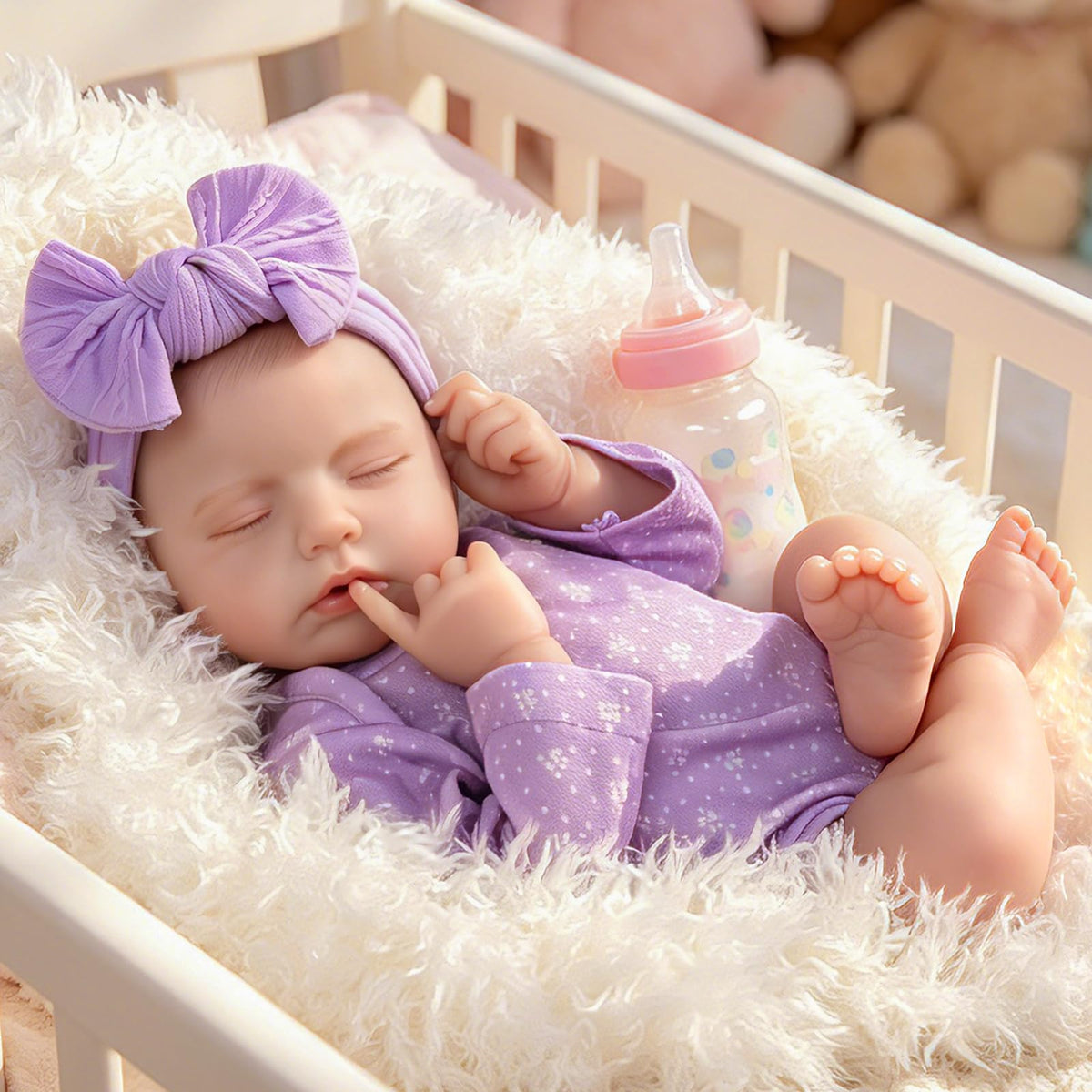 Aori Reborn 20-inch lifelike face for realistic pretend play