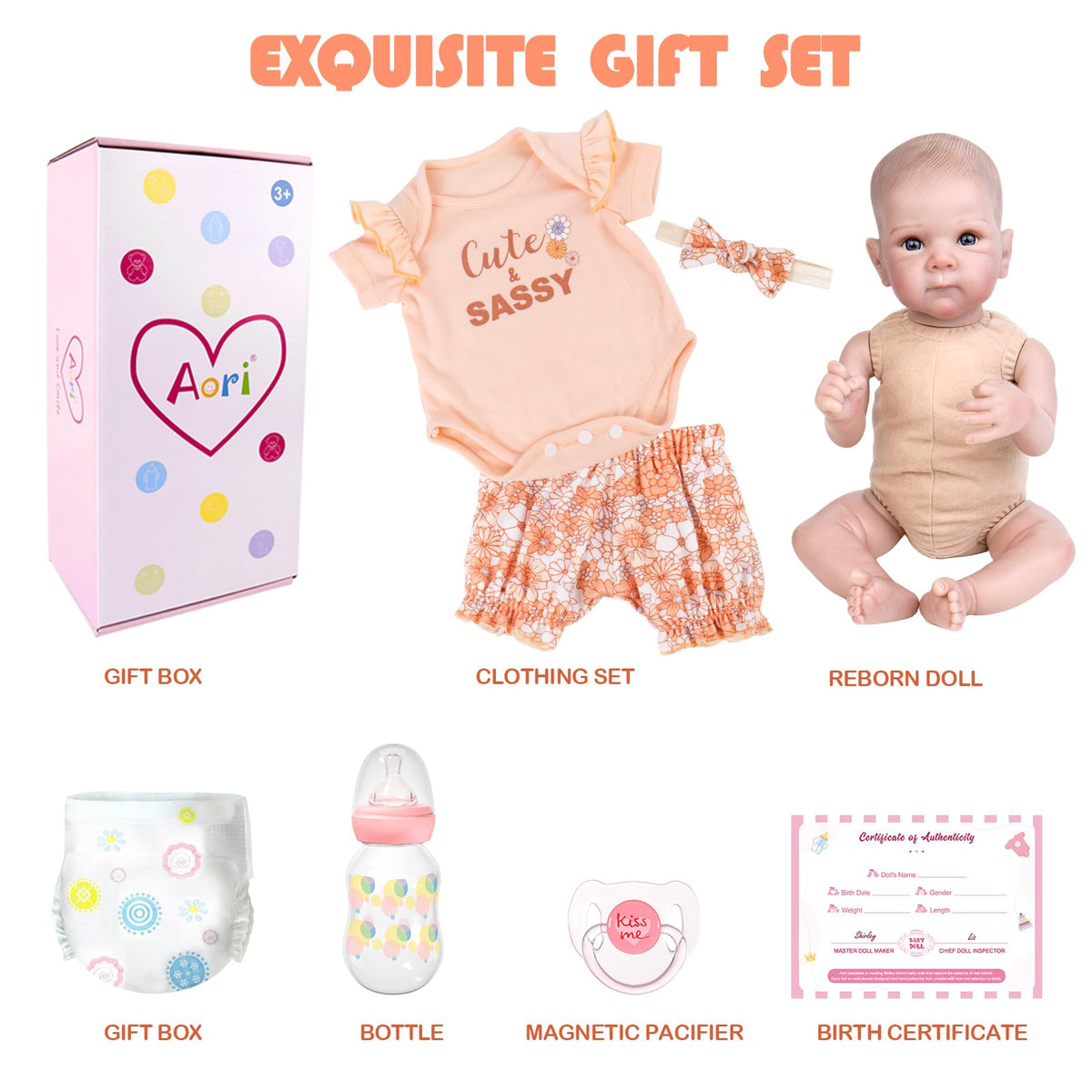 Aori Reborn doll for bath time fun promotes sensory-friendly play sessions.