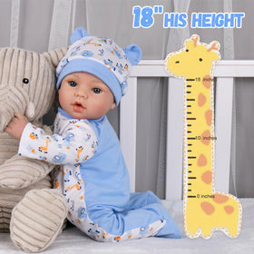 Aori Reborn boy doll hand painted hair for realism
