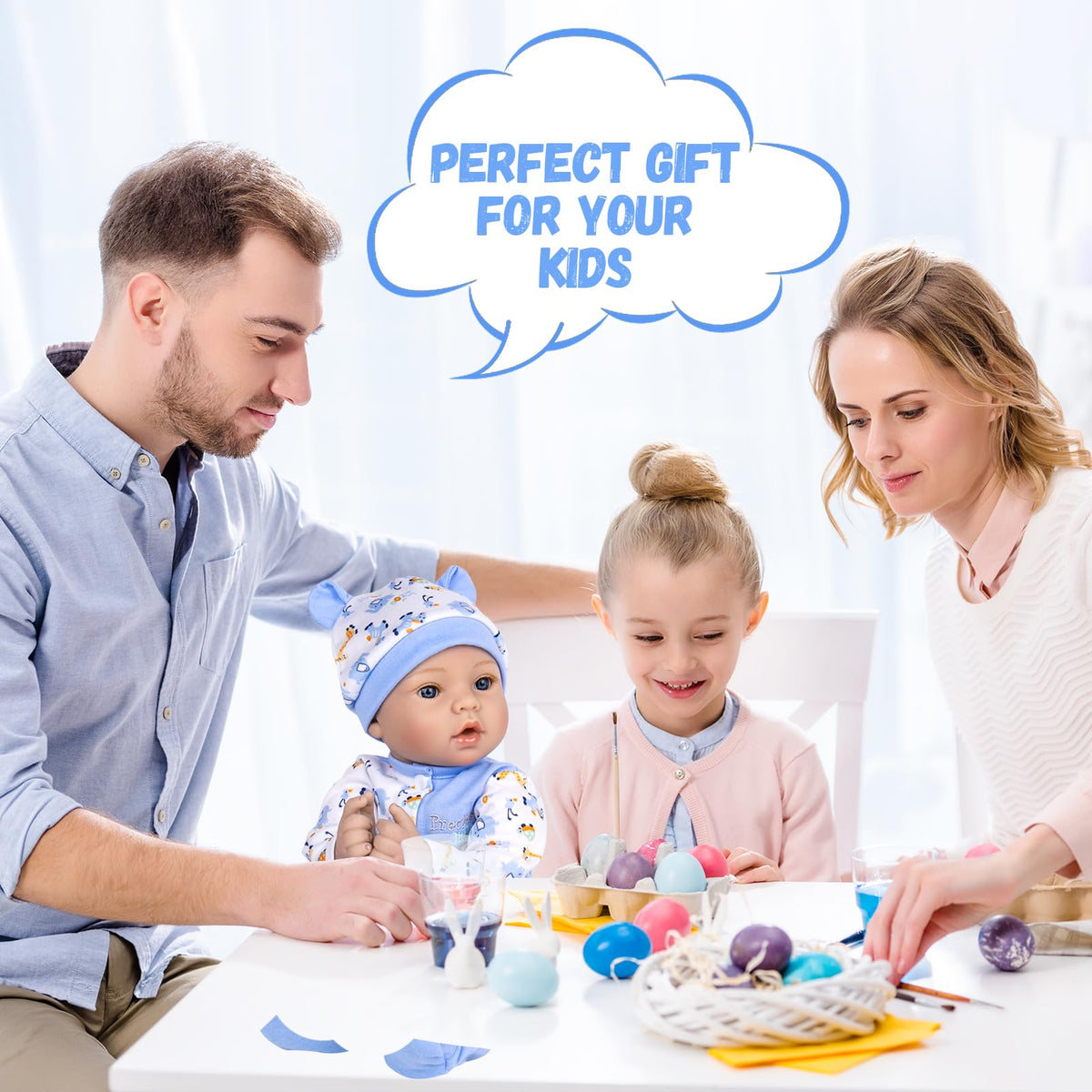 Aori Reborn doll pacifier encourages soothing role play