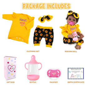 Aori Reborn Baby Doll Butterfly hair band enhances charming photo moments.