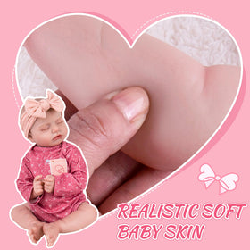 Aori Reborn doll in elegant gift box with customizable birth certificate
