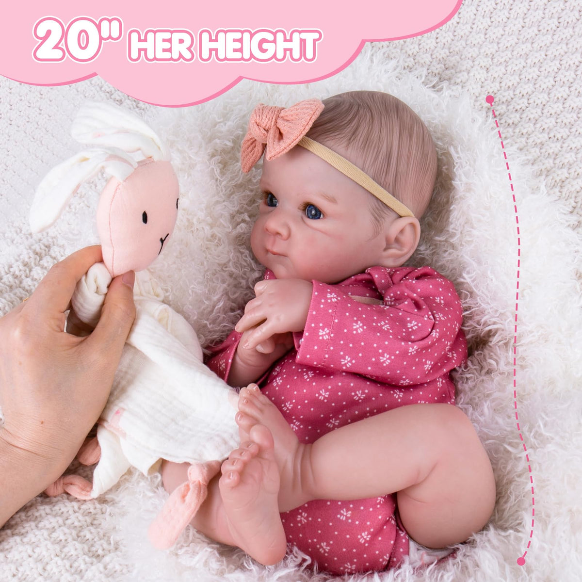Aori Reborn doll gift box and birth certificate card, ready for gifting